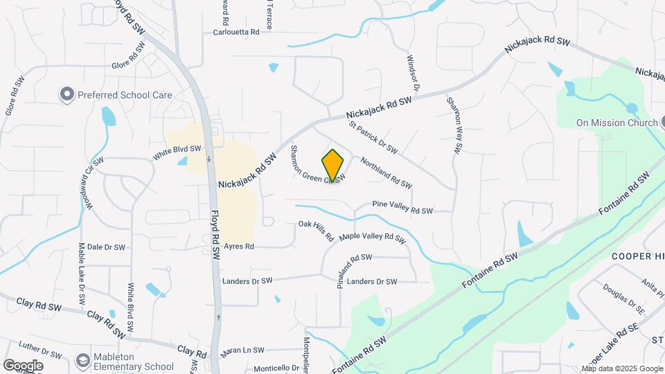 567 Shannon Green Cir SW Map and Location Details