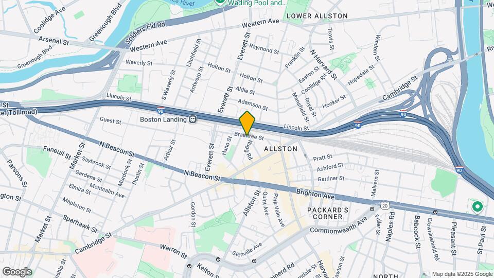 80 Rugg Rd Mapa y Detalles de la Ubicación