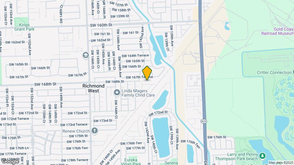 14121 SW 168th Ln Map and Location Details