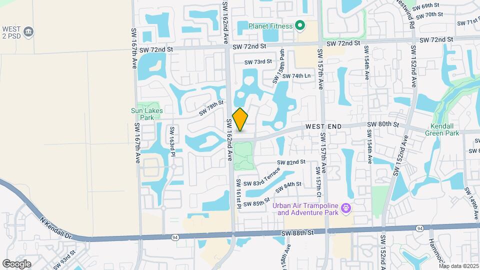 16122 SW 79th Terrace Map and Location Details