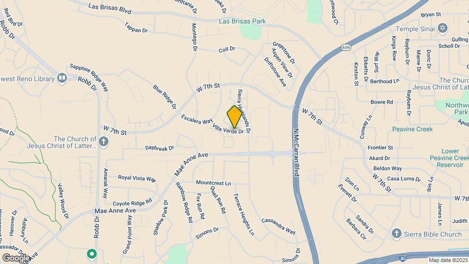 Westridge Apartments Map and Location Details