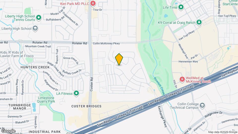 8704 Pine Valley Dr Map and Location Details