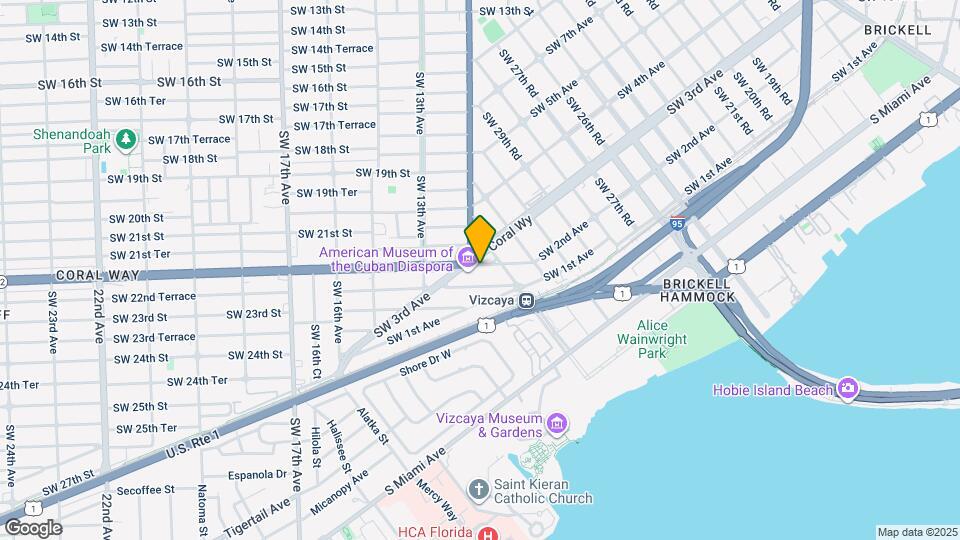 1140 SW 22nd St Map and Location Details