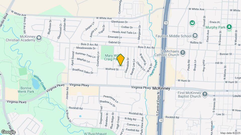 205 McCarley Pl Map and Location Details