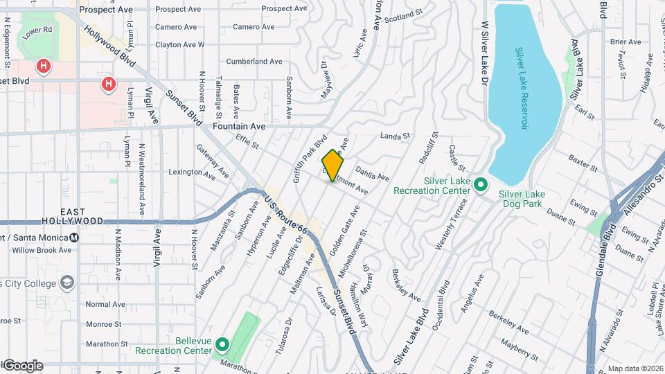 3624 Effie St, Unit 3624 Map and Location Details