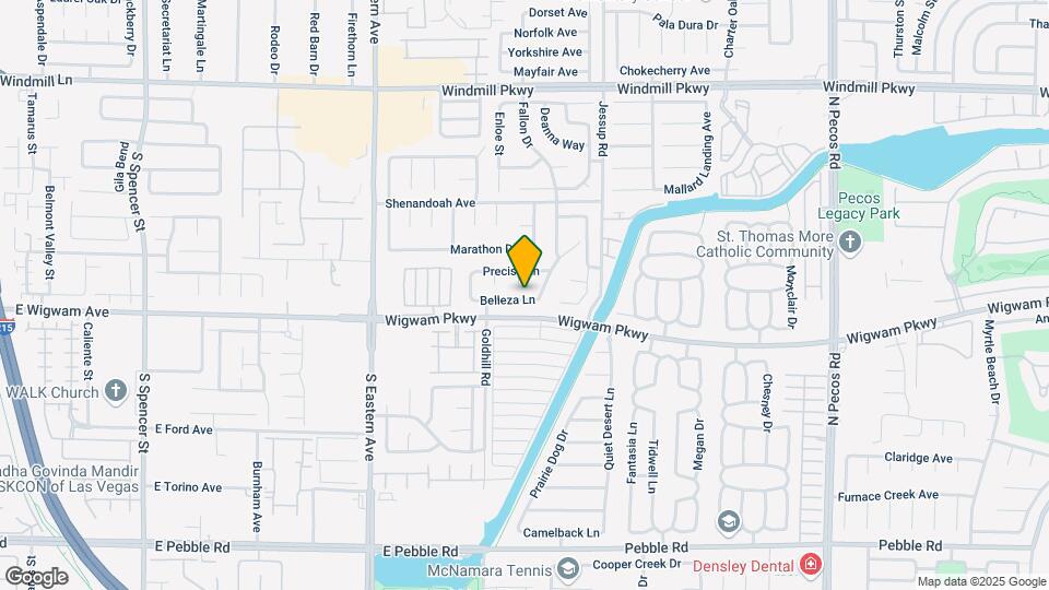 2830 Belleza Ln Map and Location Details
