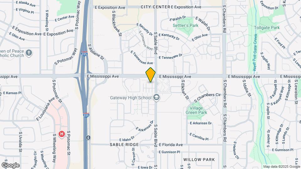 1153 S Sable Blvd Map and Location Details