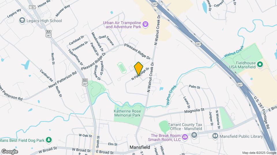 512 N Parkridge Dr Map and Location Details