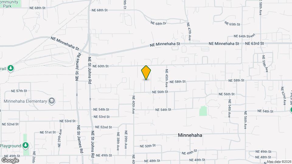 4114 NE 56th St Map and Location Details