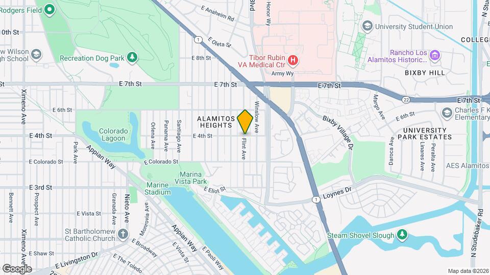 400 Flint Ave, Unit 1 Mapa y Detalles de la Ubicación