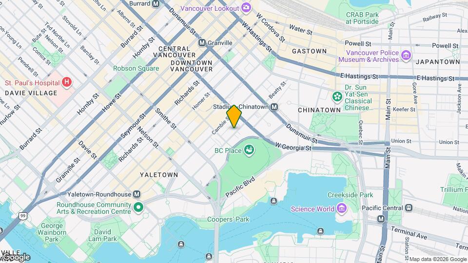 755 Beatty St Map and Location Details