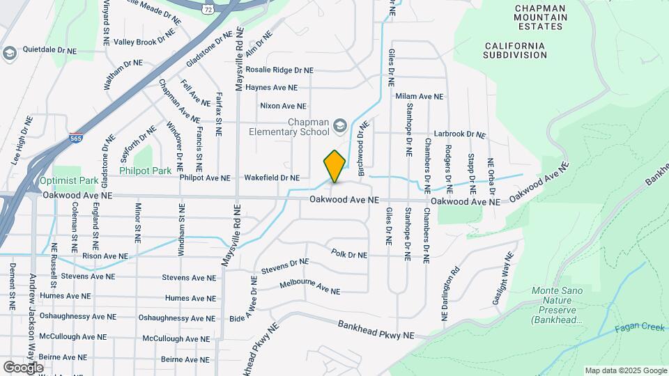 2008 Dellbrook Dr NE Map and Location Details