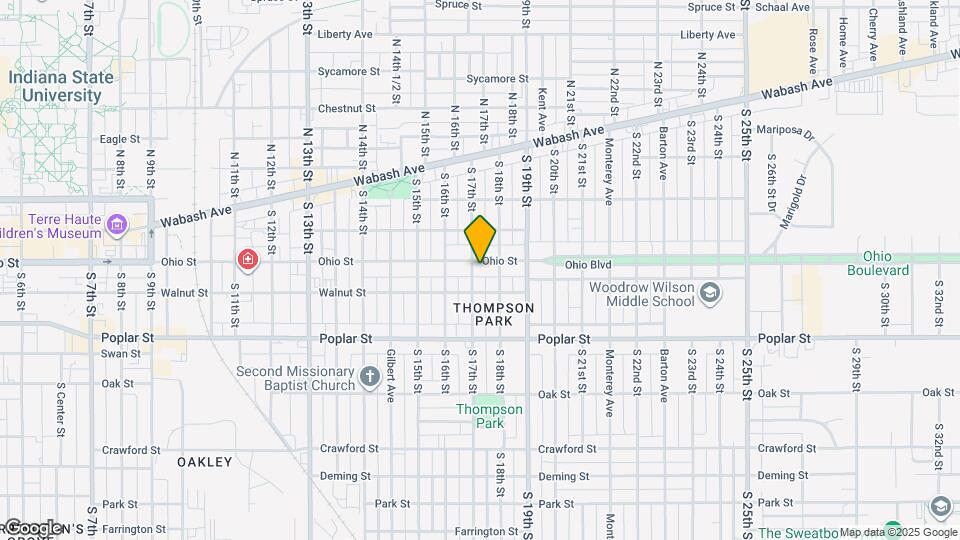 1701 Ohio St Map and Location Details