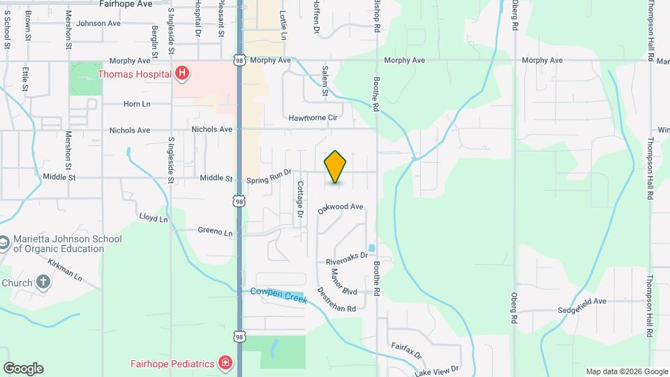 412 Belle Chase Ct S Map and Location Details