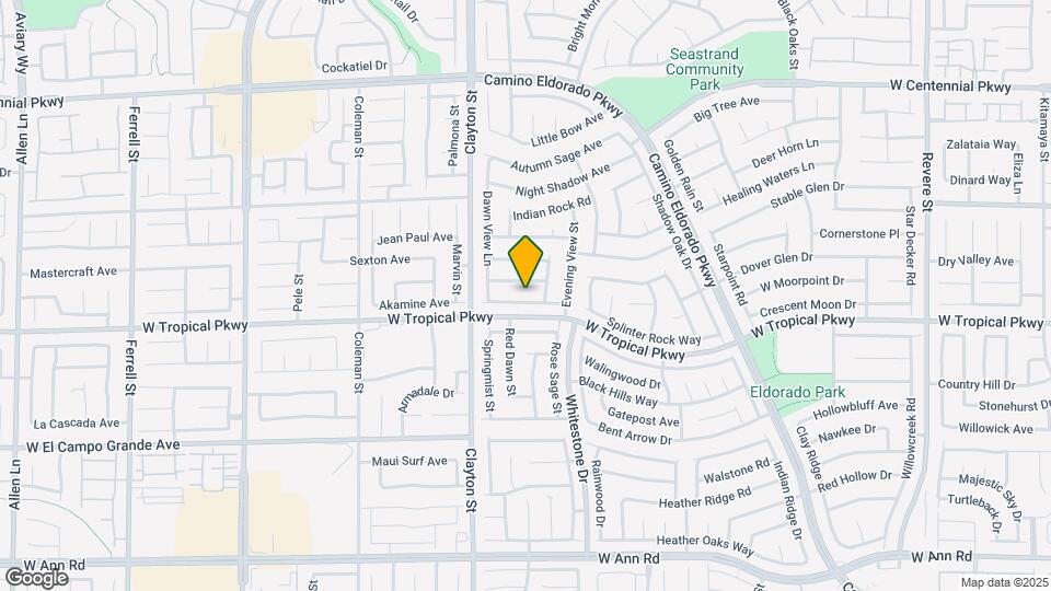 1842 Falling Tree Ave Map and Location Details