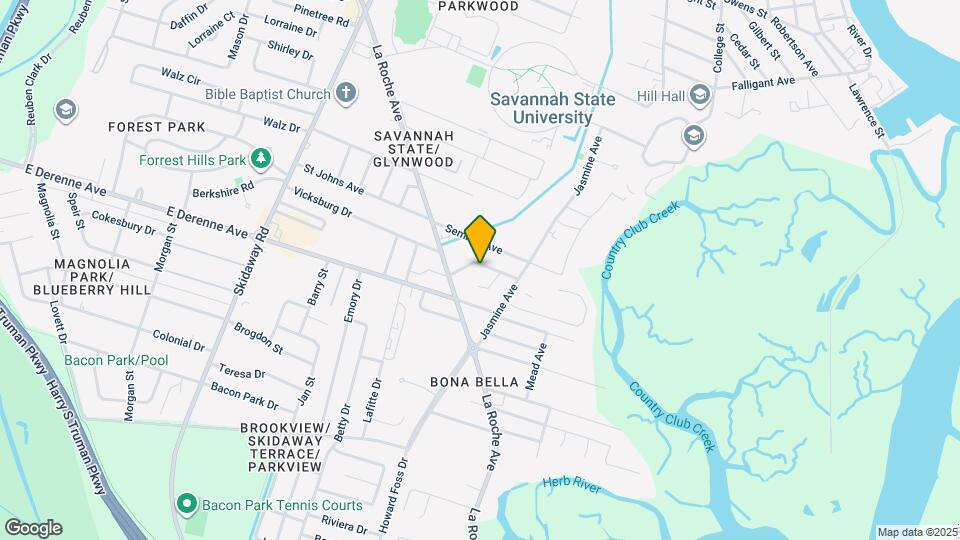 2509 Oak Forest Dr Mapa y Detalles de la Ubicación