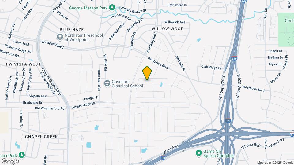 9720 Fallston Dr Map and Location Details