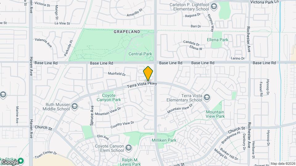 11249 Terra Vista Pkwy Map and Location Details