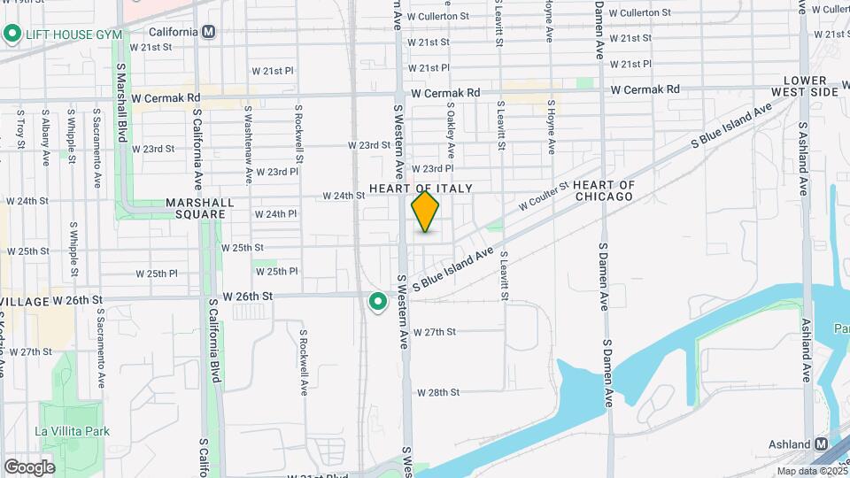 2332 W 25th St, Unit 2332 W 25th Street Mapa y Detalles de la Ubicación