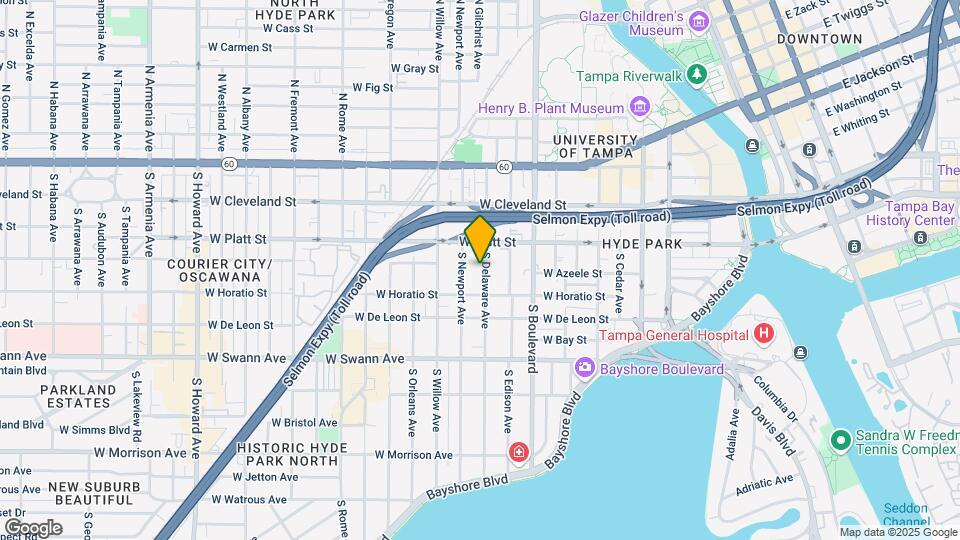 315 S Delaware Ave Map and Location Details