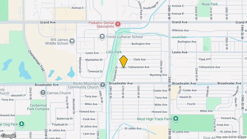 2646 Yellowstone Ave Map and Location Details