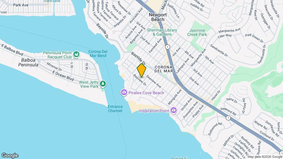 2820 Bayview Dr Mapa y Detalles de la Ubicación