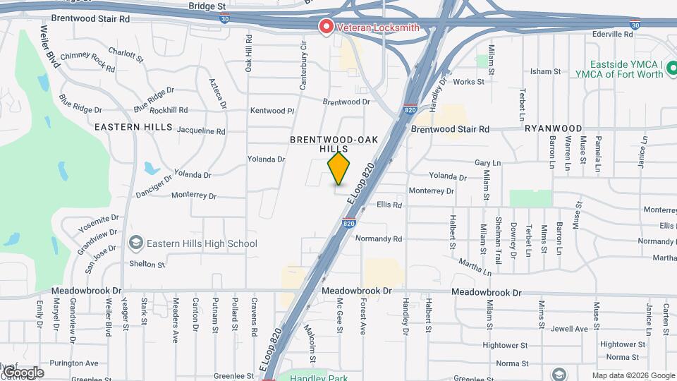 1861 Sheffield Pl Map and Location Details