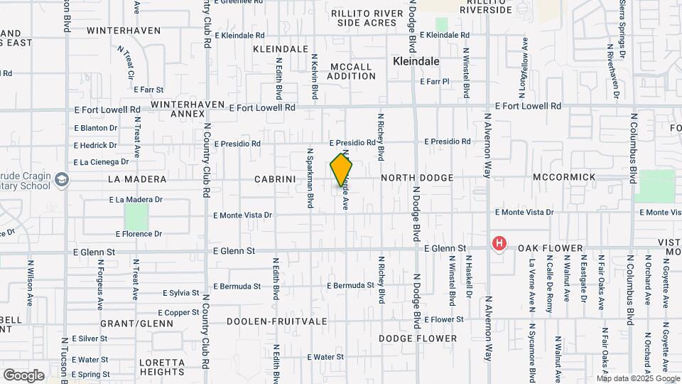 2931-2953 N Palo Verde Ave Mapa y Detalles de la Ubicación
