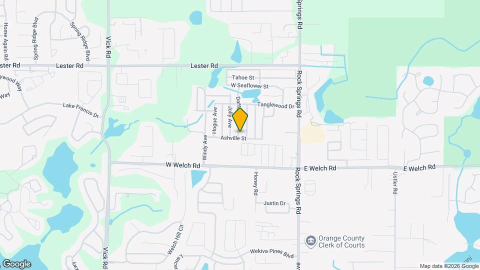 1659 Daffodil Ave Mapa y Detalles de la Ubicación