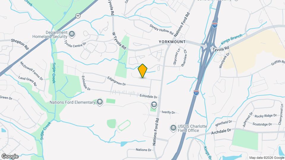 229 Glenrock Dr Map and Location Details