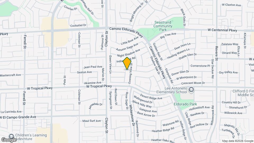 6102 Giant Forest Ln Mapa y Detalles de la Ubicación