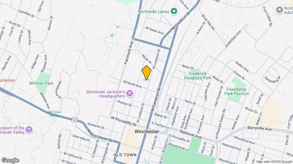 515 N Loudoun St Map and Location Details