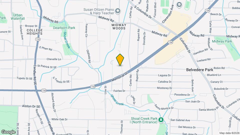 1471 Thomas Rd Map and Location Details