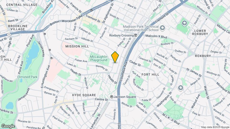 828 Parker St, Unit 2 Map and Location Details