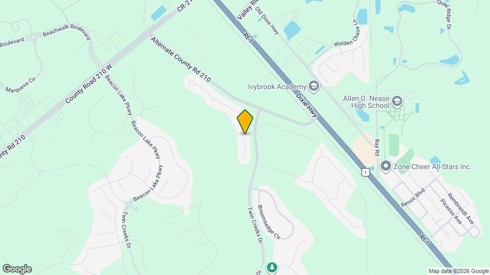 95 Silver Creek Pl Map and Location Details