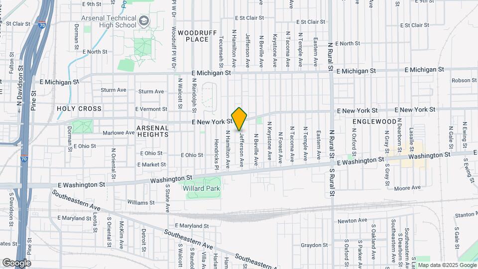 218-220 Jefferson Ave Map and Location Details