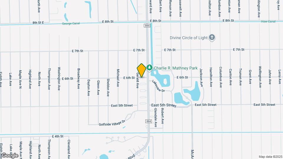 2210 E 6th St Map and Location Details