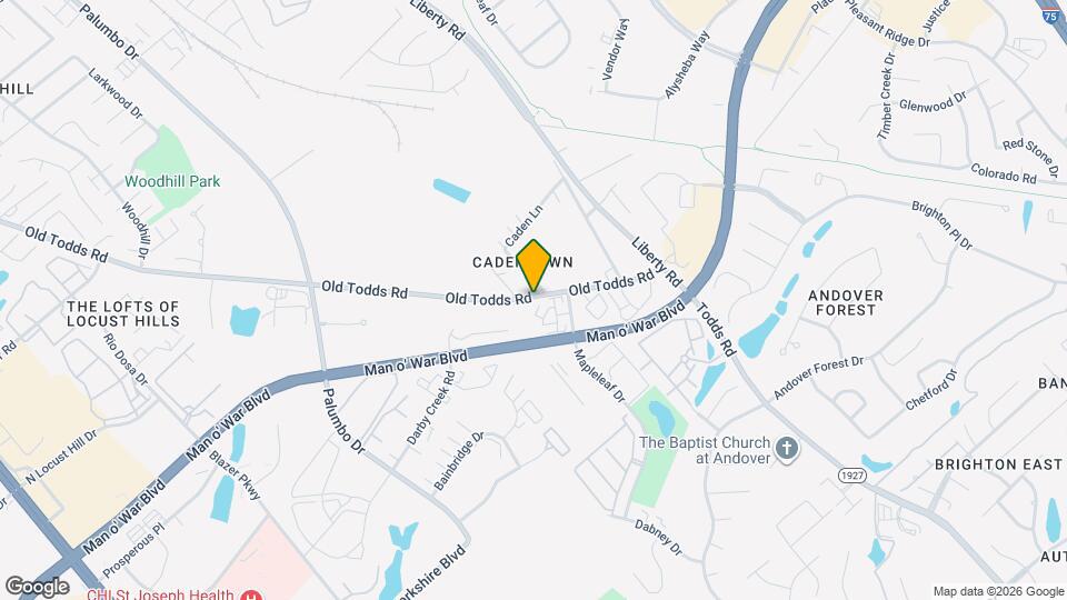 550 Darby Creek Rd Map and Location Details