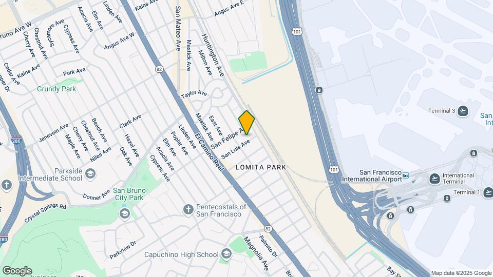233 San Luis Ave Map and Location Details