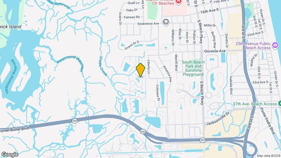 1593 Blue Heron Ln Map and Location Details