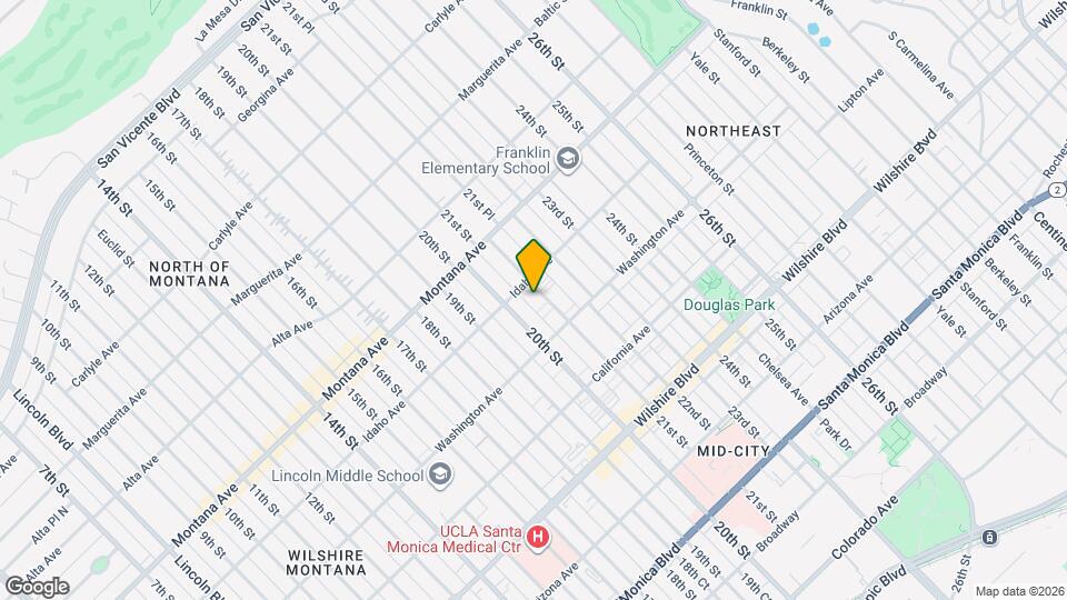 927 20th St, Unit D Mapa y Detalles de la Ubicación