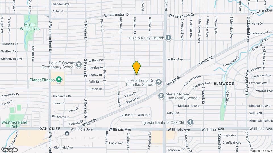 2546 Searcy Dr Map and Location Details