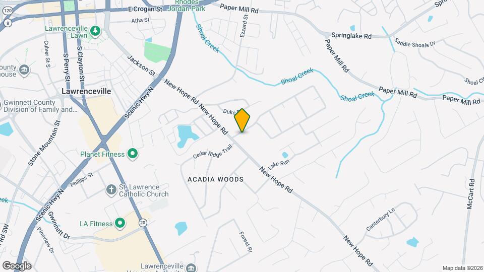 125 Wayside Dr Mapa y Detalles de la Ubicación