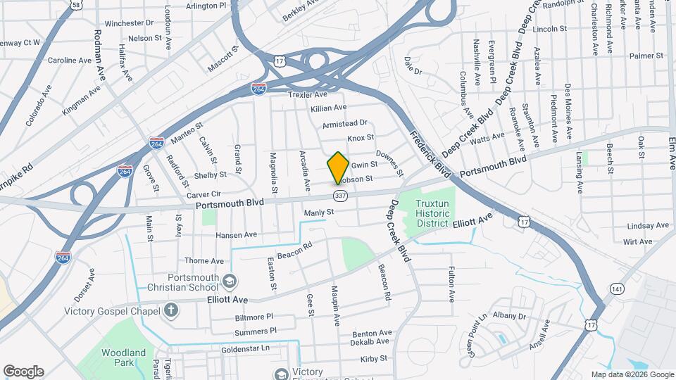 2618 Portsmouth Blvd Map and Location Details