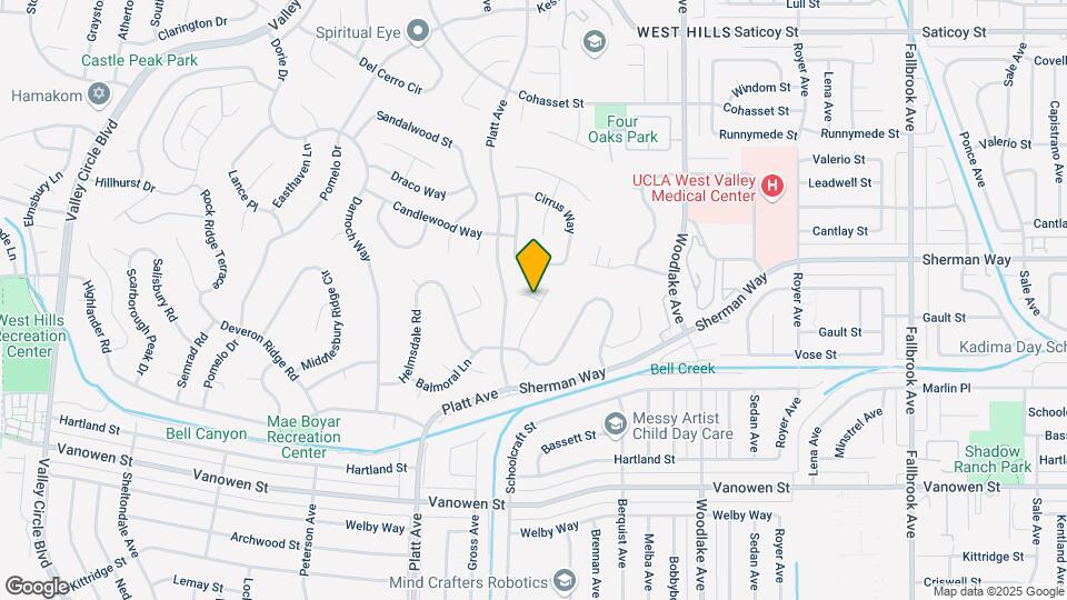 23430 Kilty Pl Map and Location Details