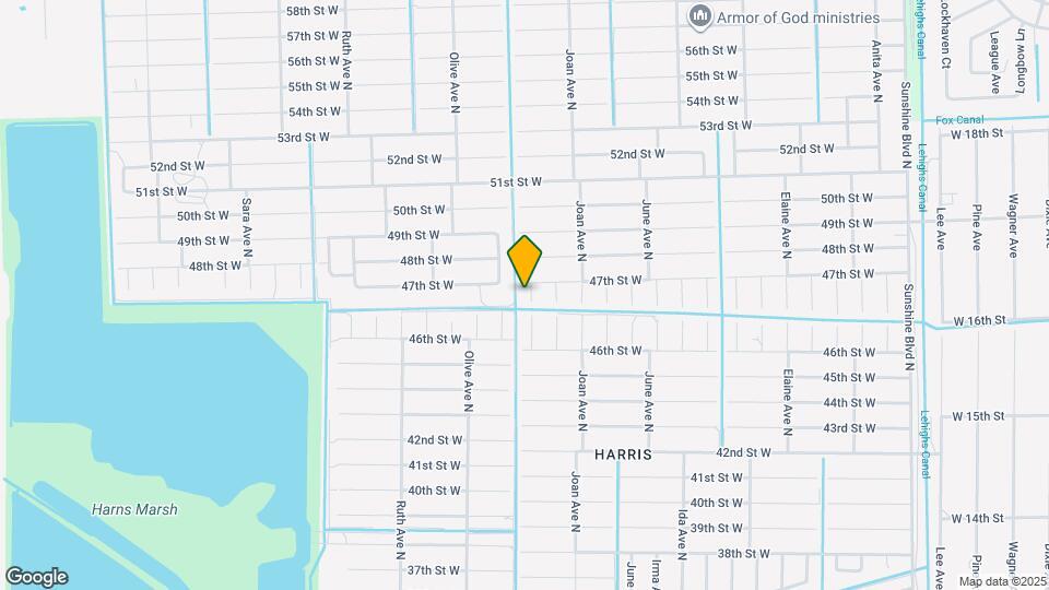 4629 Laura Ave N Map and Location Details