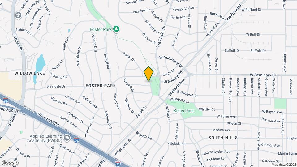 4312 Selkirk Dr Map and Location Details