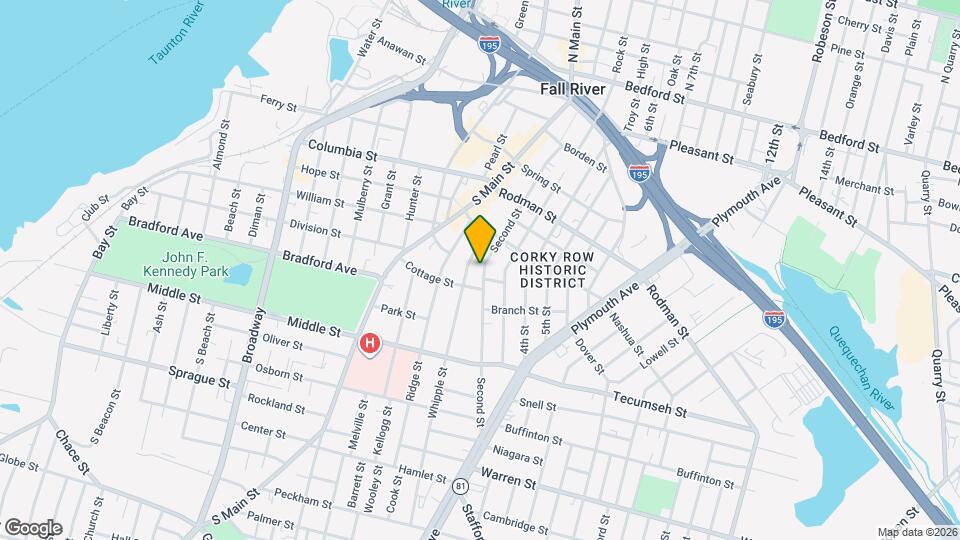 517-519 Second St Map and Location Details