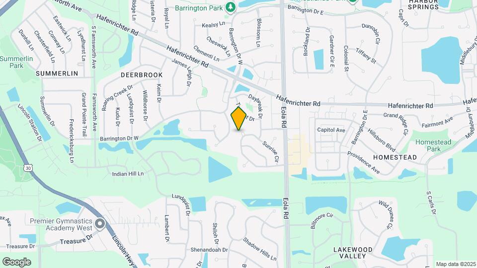 2221 Sunrise Cir Map and Location Details