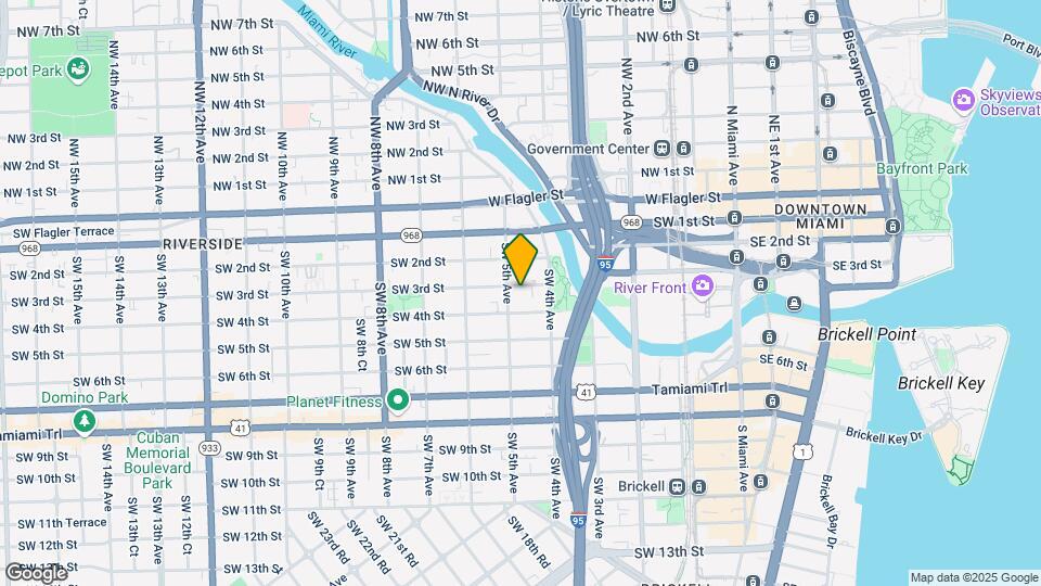 450 SW 3rd St Map and Location Details